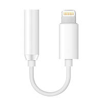 Адаптер Apple Lightning - 3.5мм White