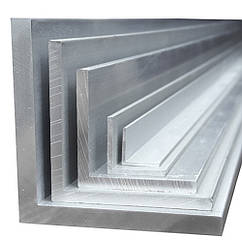 Куточок алюмінієвий рівномірний АД31Т5 40х40х2 мм анодований і не анодований