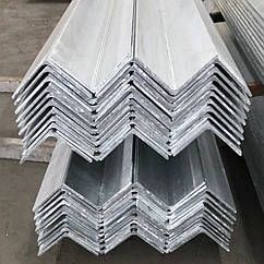 Куточок алюмінієвий рівномірний АД31Т5 10х10х1 мм анодований і не анодований