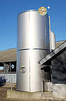 Силосип вертикальні танки для охолодження молока ROKA 25000 Л