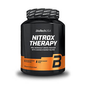 Передтренувальний комплекс BioTech Nitrox Therapy, 680 грам - Виноград