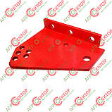 Пластина кріплення верхня стійки корпусу плуга Kverneland KK083660 KK083660R A133634794, фото 3