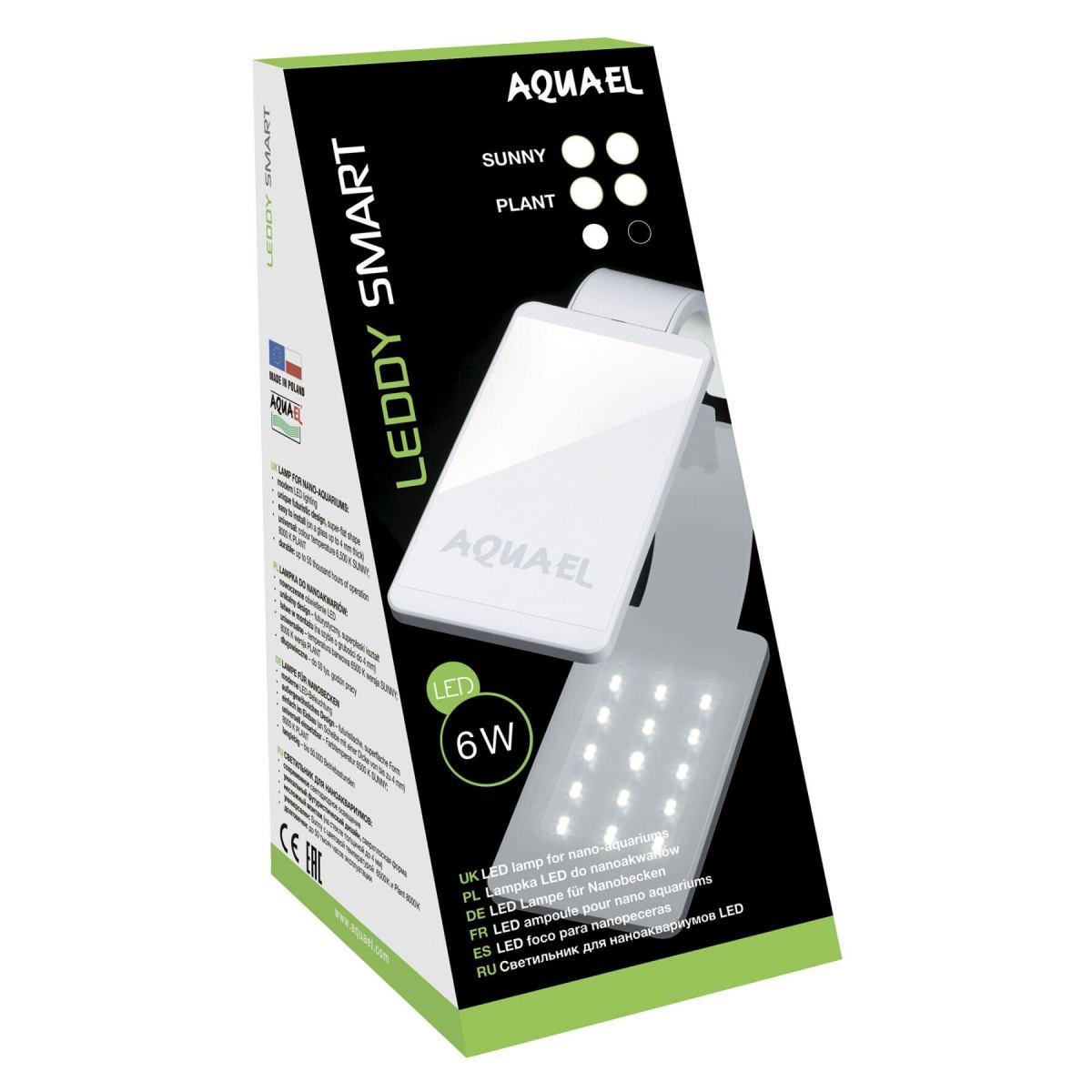 Світильник для акваріума Aquael Leddy SMART 6W Plant black (114908) sanny black (114911)