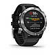 Смарт-годинник Garmin Fenix 6S сріблястий з чорним ремінцем, фото 2