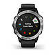 Смарт-годинник Garmin Fenix 6S сріблястий з чорним ремінцем, фото 3