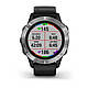 Смарт-годинник Garmin Fenix 6S сріблястий з чорним ремінцем, фото 5