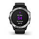 Смарт-годинник Garmin Fenix 6S сріблястий з чорним ремінцем, фото 7
