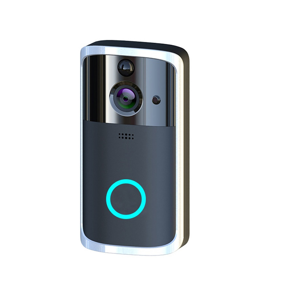 Беспроводной видеозвонок с датчиком движения HD Wi-Fi Eken V5 Black Bluetoth видео звонок глазок на дверь - фото 2 - id-p1278717320