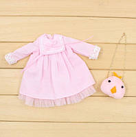 Розовое платье с цыпленком и сумочкой для куклы Блайз, Пуллип, Айси одежда для Pullip, ICY и Blythe