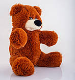 М'яка іграшка ведмедик Аліна Бублик 55 см коричневий, фото 2
