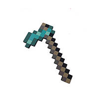Піксельна алмазна мотика Майнкрафт Minecraft Diamond Hoe