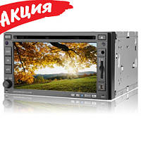 Автомагнитола 2DIN Lux 261 HD Bluetooth с сенсорным экраном 6,1" TV тюнером DVD и камерой заднего вида