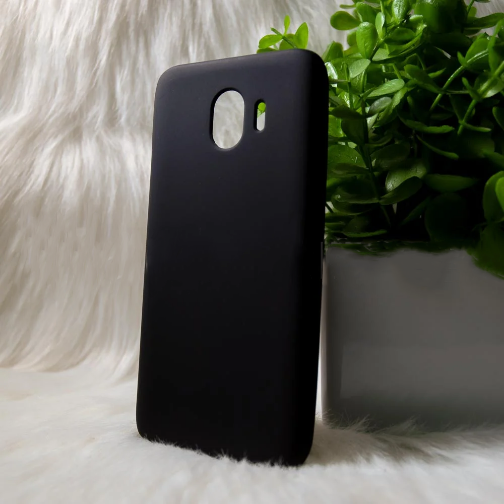Силіконовий чохол Samsung J4 2018 "VIP" Чорний (black)