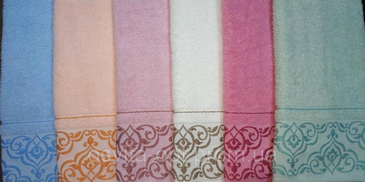 Полотенце лицеве Nurpak 50*90 (0742) (ціна за 1 шт) - фото 1 - id-p649772796