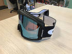 Гірськолижна маска Oakley Line Miner L (XL) Matte Black лінза Prizm Sapphire Iridium, фото 5