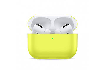 Чохол силіконовий (Yellow) для Apple Air Pods Pro