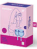 Менструальна чаша для критичних днів — набір Satisfyer Feel Good (dark blue), 15 мл і 20 мл, фото 6