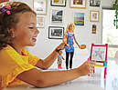Лялька Барбі Вчитель малювання Barbie Art Teacher GJM29, фото 5
