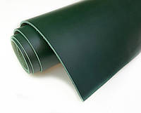 Кожа чепрак с лицевым покрытием для ремней ножен кобур чехлов сумок браслетов 4,0-4,2мм цвет зеленый