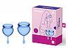 Менструальна чаша для критичних днів — набір Satisfyer Feel Good (dark blue), 15 мл і 20 мл, фото 7