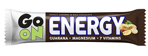 Батончики GoOn ENERGY "snickers"+ guarana 24x50 г