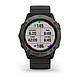 Смарт-годинник Garmin Fenix 6X Sapphire Carbon Grey DLC з чорним ремінцем, фото 5