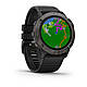 Смарт-годинник Garmin Fenix 6X Sapphire Carbon Grey DLC з чорним ремінцем, фото 8