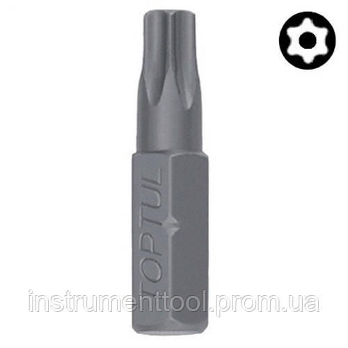 Насадка 1/4" 25мм TORX T10 с отверстием TOPTUL FSGA0810
