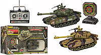 Игровой набор - танк с мишенью, 29 см, на радиоуправлении, с ПУ, стреляет шариками, Модель YH4101D