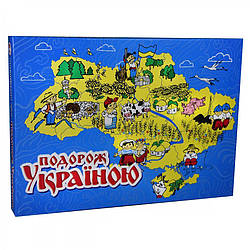 Настольная игра "Подорож Україною" от 6 лет, укр.