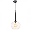 Люстра-підвіс TK LIGHTING, 1 плафон скло в трьох різних кольорах прозорий, графіт, бурштиновий., фото 3