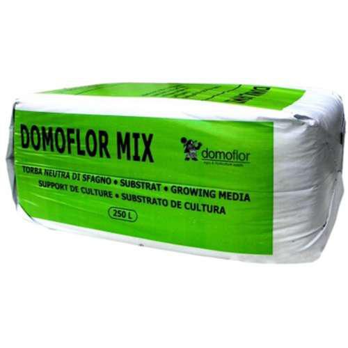 Домофлор Мікс 3/Domoflor mix 3, 250 л — торф'яний субстрат, Литва Заподало