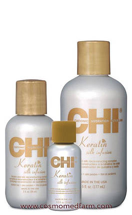 Chi Keratin (Шамп+конд+шелк), фото 1