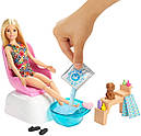 Лялька Барбі Салон манікюр і педикюр Barbie Mani-Pedi Spa GHN07, фото 2