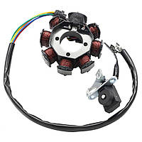 Статор магнето (генератора) 8 катушек CG125-250 326178 Статор магнето (генератора) 8 катушек CG125-250