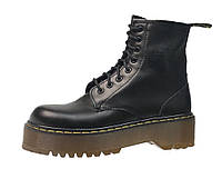 Женские ботинки Dr. Martens Jadon Black, ботинки доктор мартенс, жіночі черевики Dr Martens, ботінки мартінс