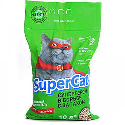 Supercat (Супер кет) з ароматизатором зелений, 3кг