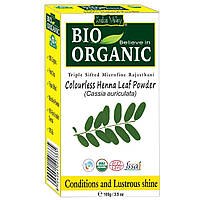 100% органічний порошок з листя КАССІЇ (безбарвна хна) 100г