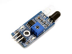 Оптичний ІЧ датчик обходу перешкод , Arduino