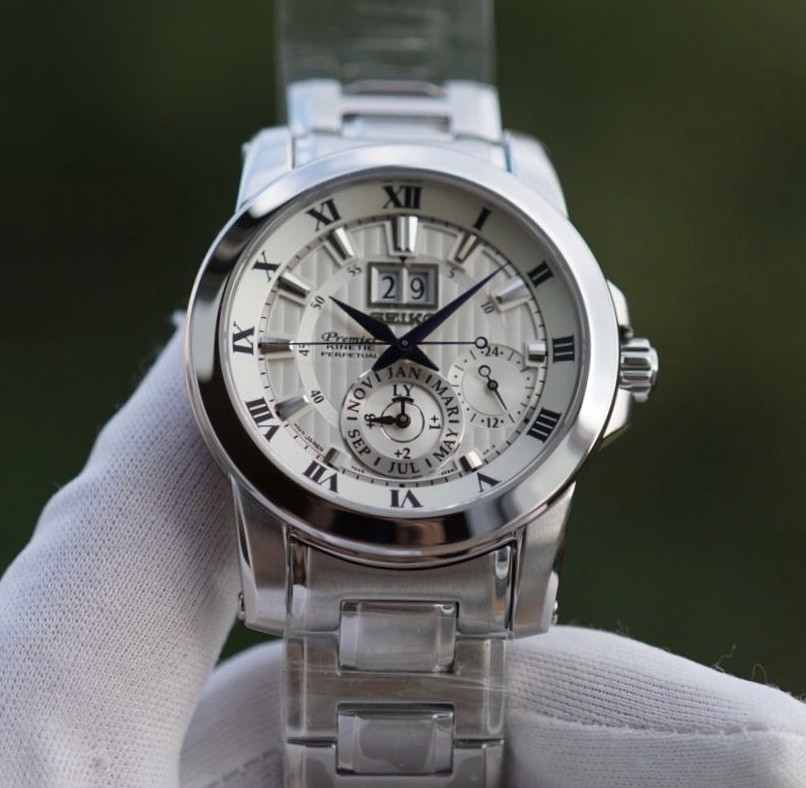 Часы Seiko SNP091P1 Premier Kinetic Perpetual