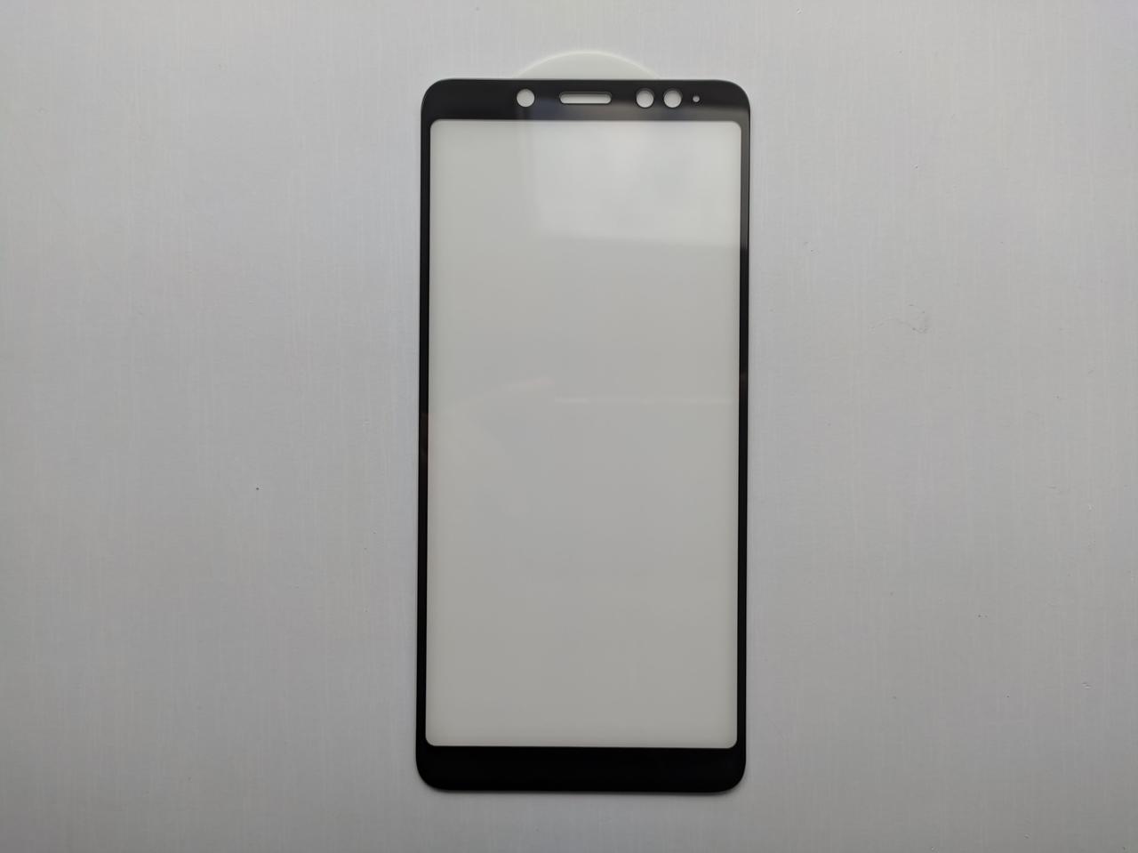 Скло Mocolo Full Glue для Xiaomi Redmi Note 5 Pro / Xiaomi Redmi Note 5 з рамкою Чорний 1601P