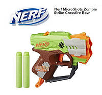 Nerf MicroShots Zombie Strike Crossfire Bow E1625 Hasbro Нерф Бластер Іграшкова зброя Іграшкова зброя