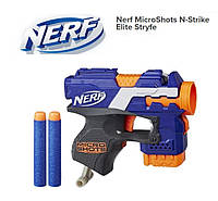 Nerf MicroShots N-Strike Elite Stryfe E1624 Hasbro Нерф Бластер Пистолет Игрушечное оружие Іграшкова зброя