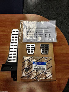 Hyundai Veloster механіка МКПП 2011-2016 Педалі накладки Нові Оригінал