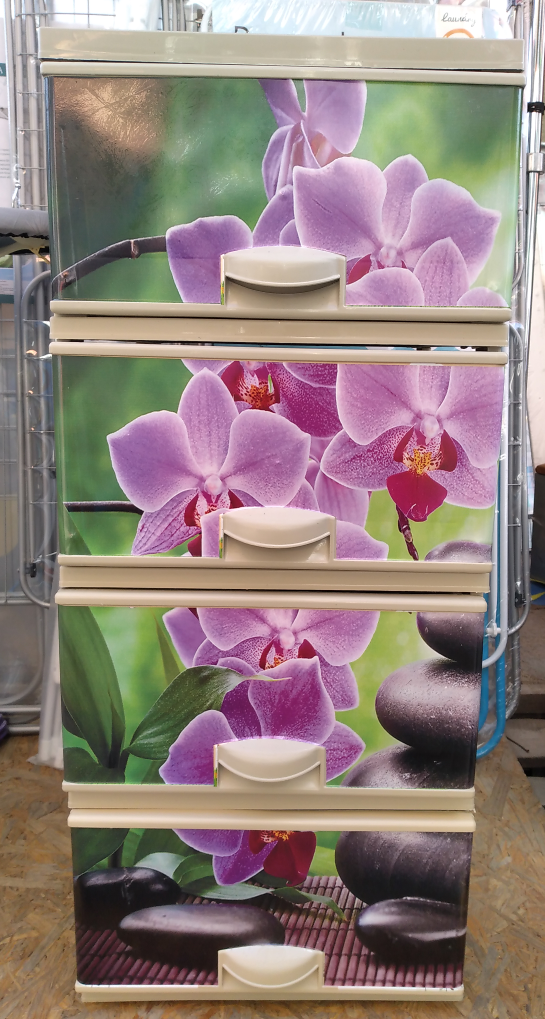 Комод пластиковий elif орхідея