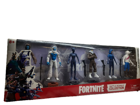 Фортнайт набір фігурок "Fortnite" Зимовий стиль ABC, фото 2