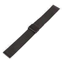 Ремінець для годинника Mesh steel design bracelet Універсальний, 20 мм. Black, фото 7
