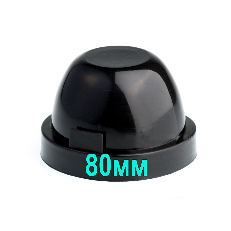 Гумова кришка заглушка для фар 80 мм, фото 1