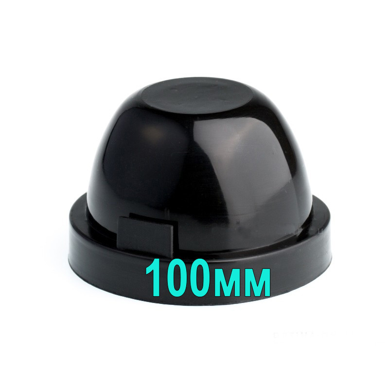 Гумова кришка заглушка для фар 100 мм, фото 1