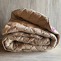 Ковдра на овчині "ODA" Розмір Євро 200*220 см Ковдра вовняна. Стьобана ковдра